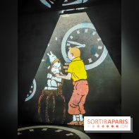 Tintin, l'aventure immersive à l'Atelier des Lumières : l'exposition insolite à vivre - nos photos