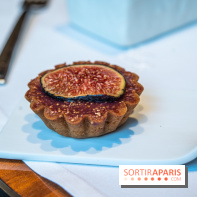 Le Tea Time d'Automne de Quentin Lechat au Royal Monceau -Raffles Paris - tartelette figue