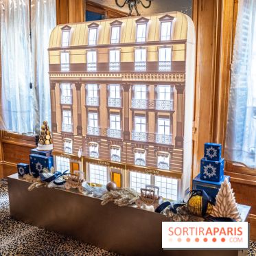 Bûche de Noël Ladurée 2022 - créations de Noël