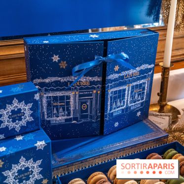 Bûche de Noël Ladurée 2022 - calendrier de l'avent