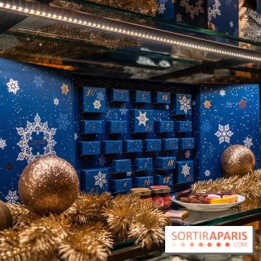 Bûche de Noël Ladurée 2022 - calendrier de l'avent