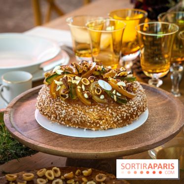 Bûches et créations de Noël Lenôtre 2022 - couronne des rois