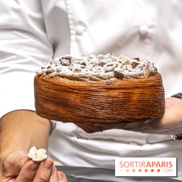 Galettes des rois 2023 à Paris - George V - Michael Bartocetti