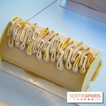 Bûches de Noël et gâteau de réveillon de Philippe Conticini 2022 - bûche tatin