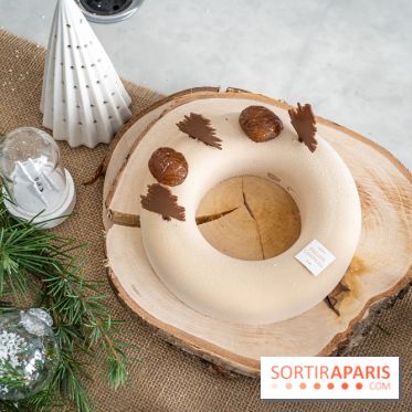 Bûches de Noël et gâteau de réveillon de Philippe Conticini 2022 - couronne - gâteau nouvel an