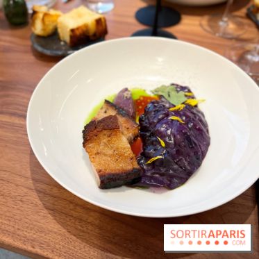 Restaurant La Condesa - Porc chou rouge