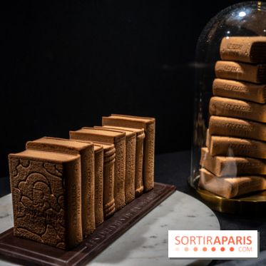 Le Salon du Chocolat 2022, les photos - Bûche Noël Burgundy