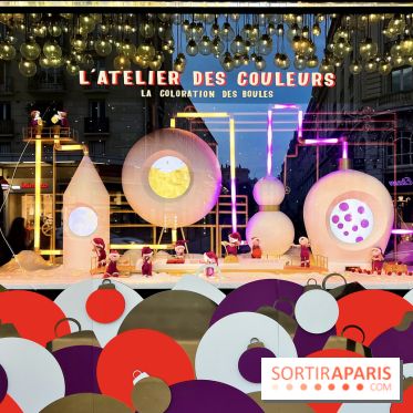 Vitrines de Noël 2022 Le Bon Marché Rive Gauche