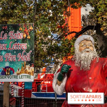Noël Paris visuels - Père Noel - marché de noël