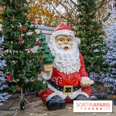Noël Paris visuels - Père Noel - marché de noël