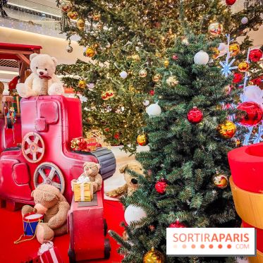 Noël Paris visuels - cadeau - sapin - Créteil soleil