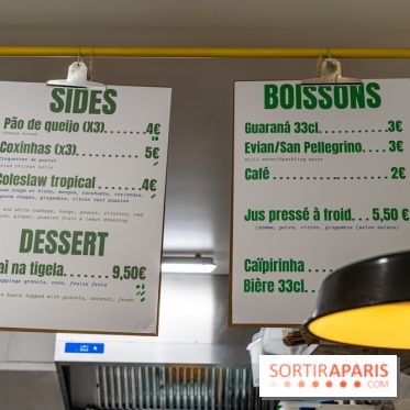 Onda, le restaurant Brésilen de tapiocas, crêpe de manioc - menu - carte