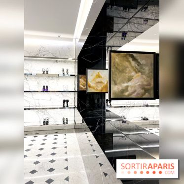 Exposition Elladj Lincy Deloumeaux chez Saint Laurent Rive Droite