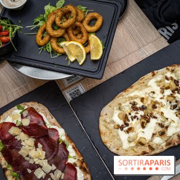 La Vela, le restaurant italien - méditerranéen de Boulogne - pinsa Romana - entrée