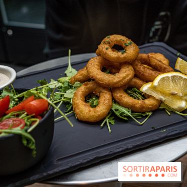 La Vela, le restaurant italien - méditerranéen de Boulogne - calamar frit