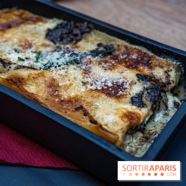 La Vela, le restaurant italien - méditerranéen de Boulogne - lasagne fade truffe