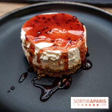 La Vela, le restaurant italien - méditerranéen de Boulogne - cheesecake fruits rouges