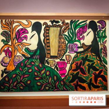 Baya, femmes en leur jardin, l'exposition poétique à l'Institut du monde arabe - nos photos