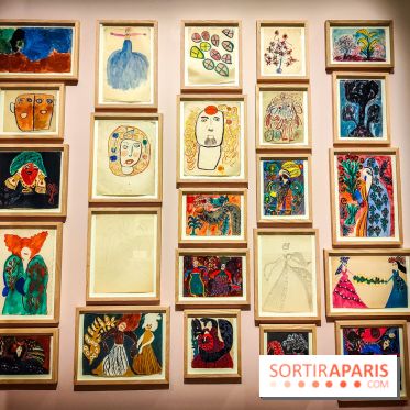 Baya, femmes en leur jardin, l'exposition poétique à l'Institut du monde arabe - nos photos