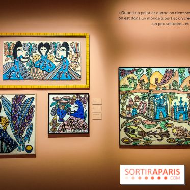 Baya, femmes en leur jardin, l'exposition poétique à l'Institut du monde arabe - nos photos