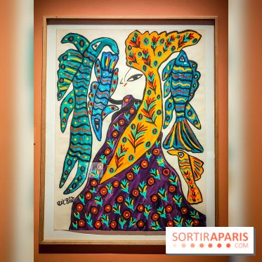 Baya, femmes en leur jardin, l'exposition poétique à l'Institut du monde arabe - nos photos