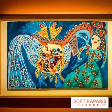 Baya, femmes en leur jardin, l'exposition poétique à l'Institut du monde arabe - nos photos