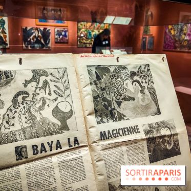 Baya, femmes en leur jardin, l'exposition poétique à l'Institut du monde arabe - nos photos