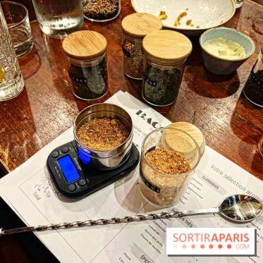 Atelier création de gin à la distillerie Baccae