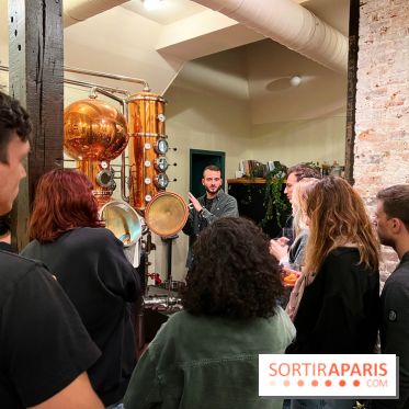 Atelier création de gin à la distillerie Baccae