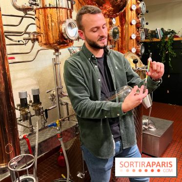 Atelier création de gin à la distillerie Baccae