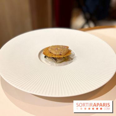 Restaurant Omar Dhiab - Huître pochée