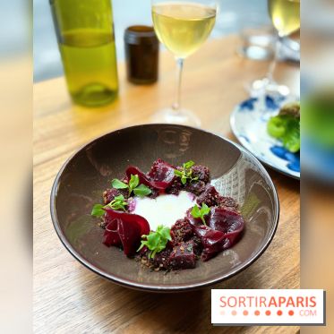 Restaurant Nellu - Betteraves rôties fumées au foin