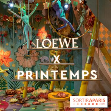 Vitrines de Noël du Printemps 2022, l’inauguration avec Naomie Campbell et Isabelle Huppert