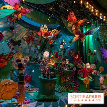 Vitrines de Noël du Printemps 2022, l’inauguration avec Naomie Campbell et Isabelle Huppert