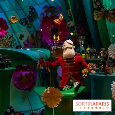 Vitrines de Noël du Printemps 2022, l’inauguration avec Naomie Campbell et Isabelle Huppert