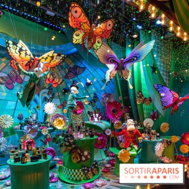 Vitrines de Noël du Printemps 2022, l’inauguration avec Naomie Campbell et Isabelle Huppert