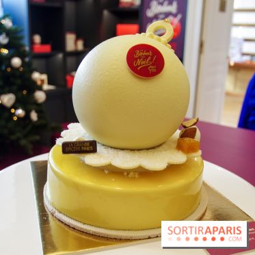 Bûches et gâteaux de Noël 2022 de la Grande Epicerie, nos photos