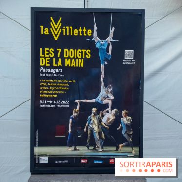 Passagers, le spectacle de la compagnie les 7 doigts de la main à la Villette