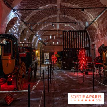 Noël à Vaux-le-Vicomte 2022, les 400 ans de la naissance de Molière - Musée des équipages - l'entrée des artistes