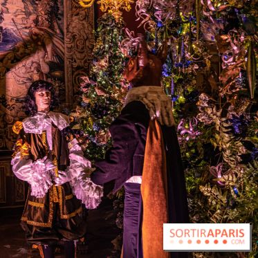 Noël à Vaux-le-Vicomte 2022, les 400 ans de la naissance de Molière - décorations de Noël