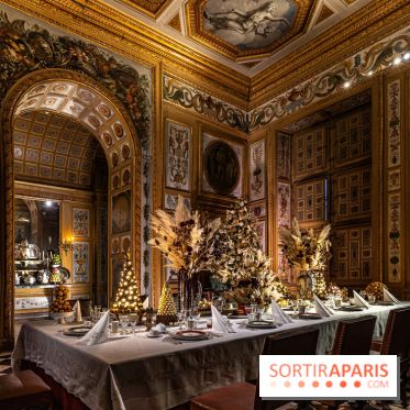 Noël à Vaux-le-Vicomte 2022, les 400 ans de la naissance de Molière - la table de Noël