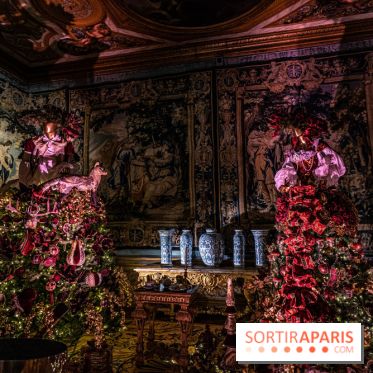 Noël à Vaux-le-Vicomte 2022, les 400 ans de la naissance de Molière - décoration de Noël