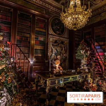 Noël à Vaux-le-Vicomte 2022, les 400 ans de la naissance de Molière - décoration de Noël