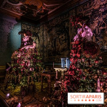 Noël à Vaux-le-Vicomte 2022, les 400 ans de la naissance de Molière décoration de Noël