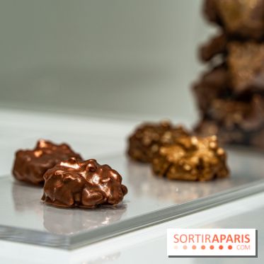 Jade Genin Chocolaterie Paris, les photos - rocher chocolat