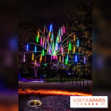 Illuminations de Noël 2022 : les Sentiers Lumineux de Noël au Parc Floral - nos photos