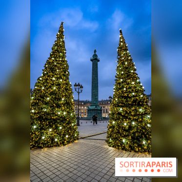 Les 10 plus beaux sapin de Noël de Paris 2022 - Place Vendôme
