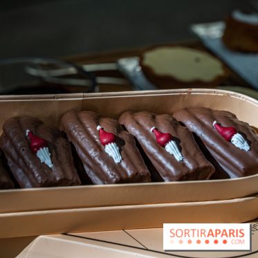 La Bûche de Noël Petit Biscuit du Ritz 2022 et sa farandole de gourmandises - madeleines de Noël