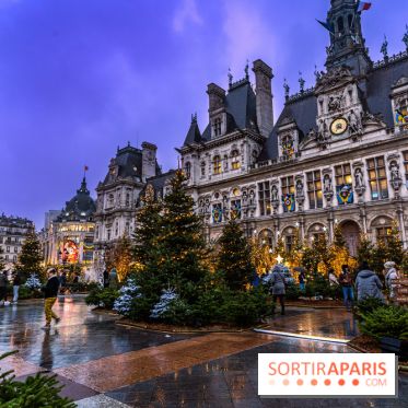 Le Marché et village de Noël de l’Hôtel de ville de Paris 2022
