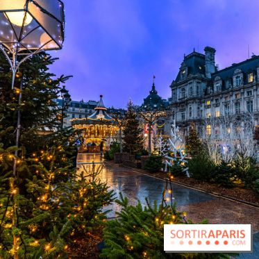 Le Marché et village de Noël de l’Hôtel de ville de Paris 2022
